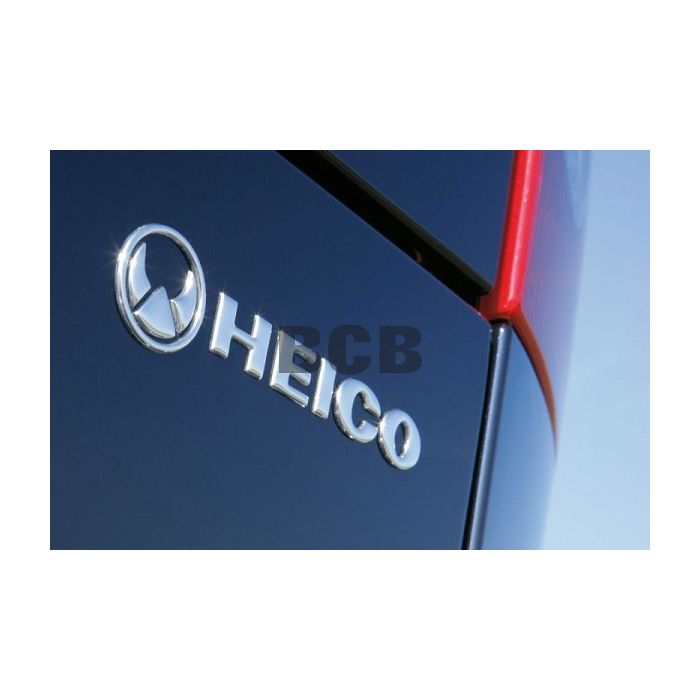 Heico emblem til bakklokk/luke i crom