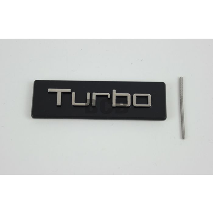 Emblem i grill original Turbo Volvo 240 81-85  KOPI i metall