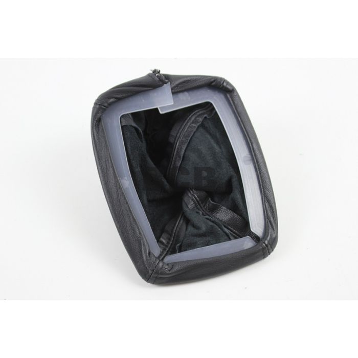 Gearspak mansjett i svart skinn R-sport 200 serien +164-75