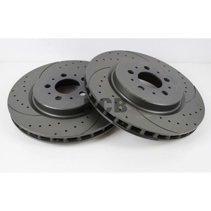 BREMSESKIVE BAK SLISSA/BORRET GRAPHITE TIL VOLVO S60R,V70R