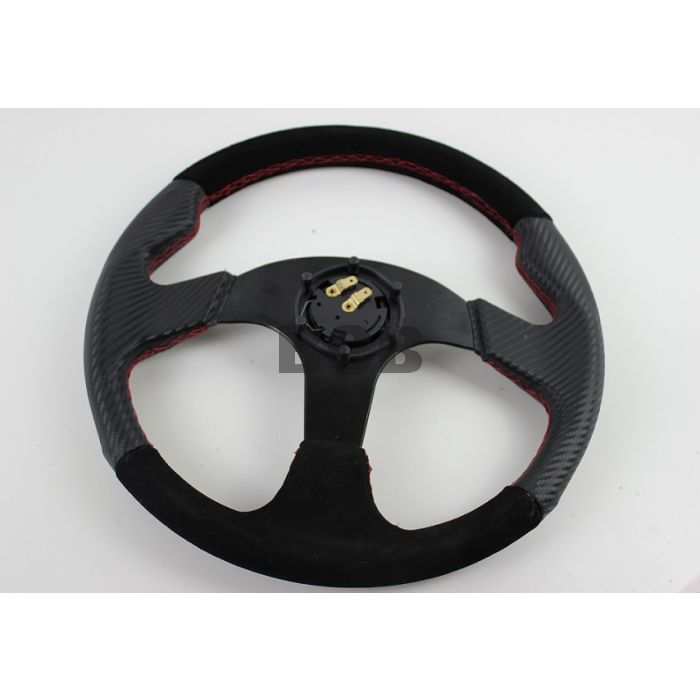 Ratt svart mocca / carbon m/ svarte eker, Prostreet