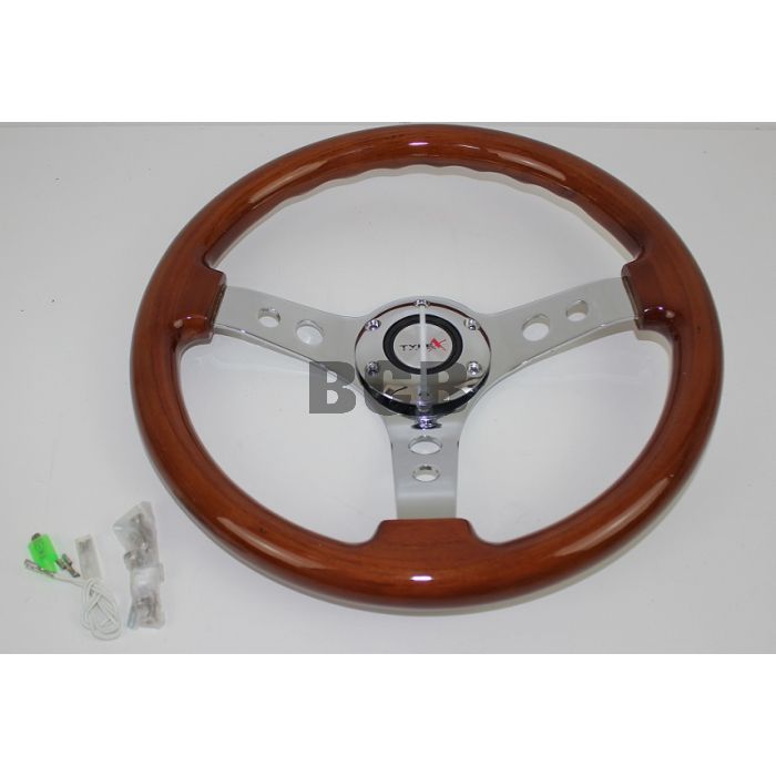 Ratt Classic wood  14"(355mm.)  70mm boltsirkel på nav
