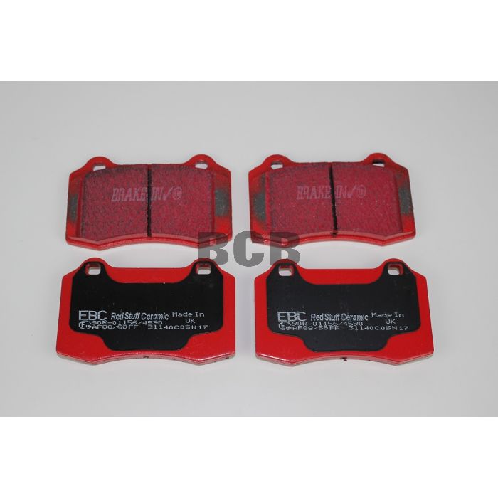 Bremsekloss sats bak S60R og V70R  2003-2007 EBC Redstuff