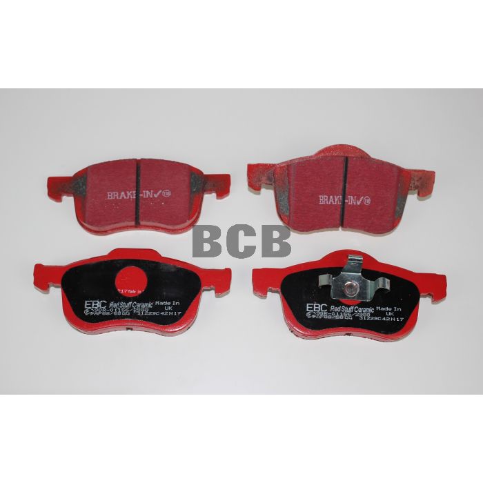 Bremsekloss sats foran Volvo S60, S80, V70, XC70 EBC Redstuff