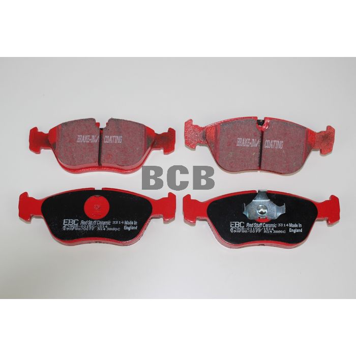 Bremsekloss sats foran Volvo 850, S/V70, XC70 EBC Redstuff