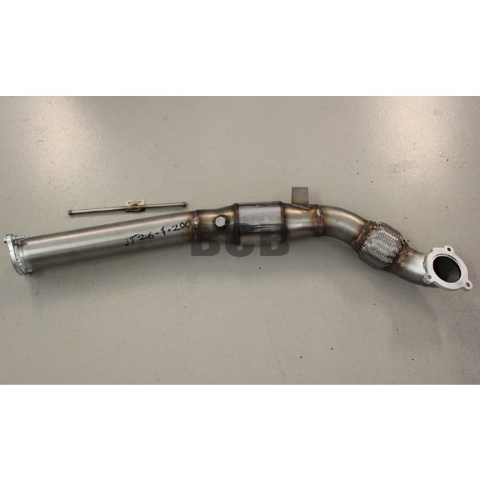 Downpipe med 200 cell catalisator S60 01-09,V70II 01-07 JT