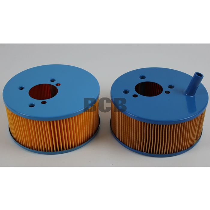 LUFTFILTER KIT 2 FILTERE TIL DOBBLE SU HS6  med 3 skruehull