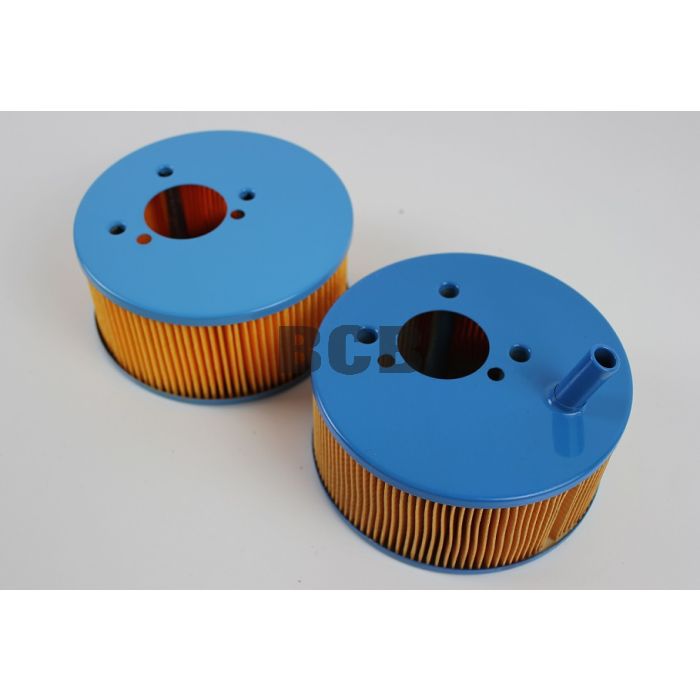 LUFTFILTER KIT 2 FILTERE TIL DOBBLE SU HS6  med 3 skruehull