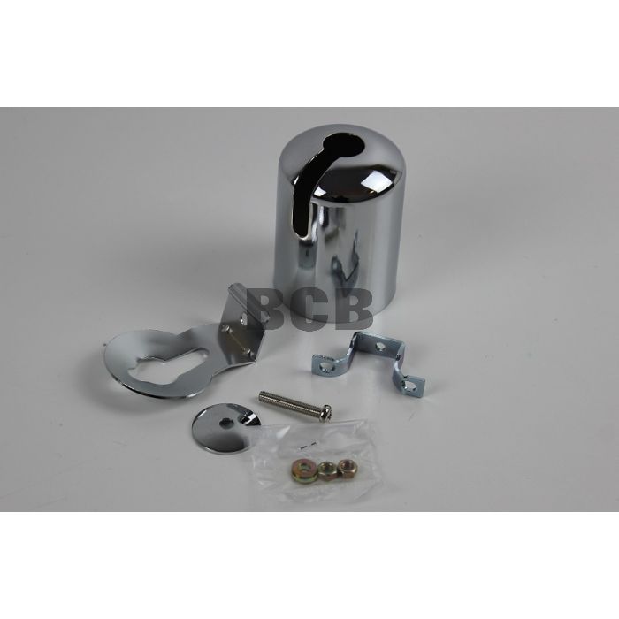 INSTRUMENT HOLDER MED FOT 52MM SØLV