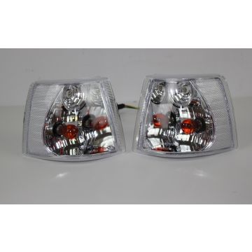 BLINKLAMPE MED KLART GLASS 850-94>>(LAVE TYPEN) PAR MED 2
