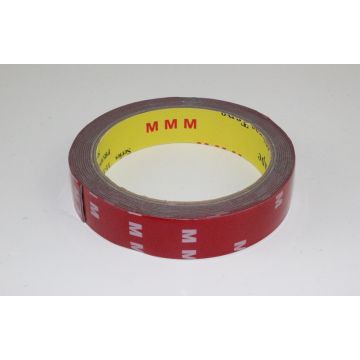 Tape dobbeltsidig karosseritape til eks. emblem,sjalusi osv.