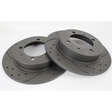 BREMSESKIVE BAK SLISSA/BORRET GRAPHITE S40 / V40 1996-2003