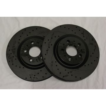 BREMSESKIVE FORAN SLISSA/BORRET Graphite S60R / V70R 03-07