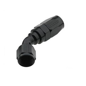 AN12 X 45 PRO-FLOW HOSE END BLACK