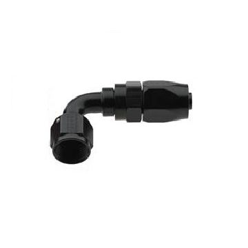 AN8 X 90 PRO-FLOW HOSE END BLACK
