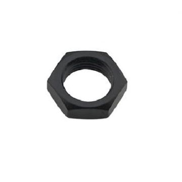 AN#10 BULKHEAD NUT BLACK