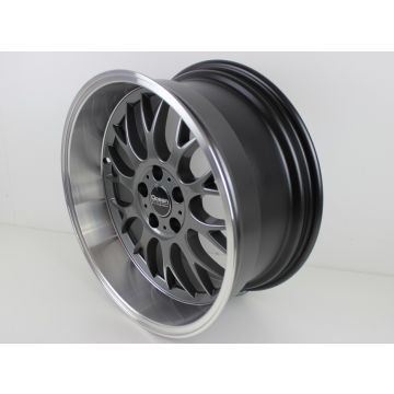 Felg DTM Lokk 8,5x18 5x108 ET6 S:65,1 antrasit polish