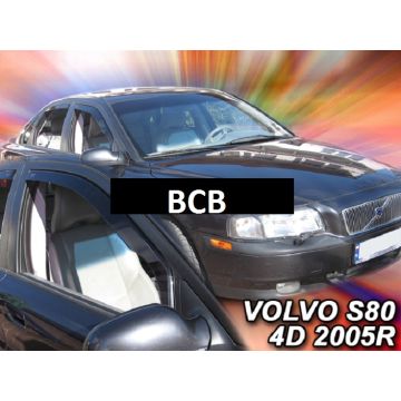 VINDAVISERE VOLVO S80 98-05  KUN FORAN