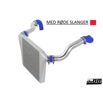 BIGPACK VOLVO 700 900 TURBO 81-98, RØD SLANGE, 76MM SPJELD