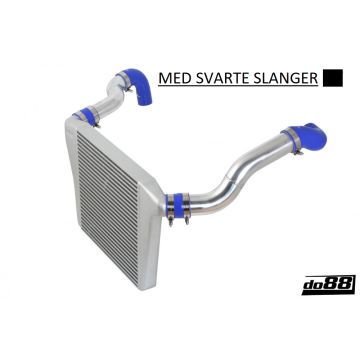 BIGPACK VOLVO 700 900 TURBO 81-98, SVART SLANGE, 76MM SPJELD