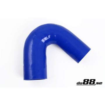 SILIKONSLANGE BLÅ 135 GRADER 3,5 - 4'' (89-102MM)