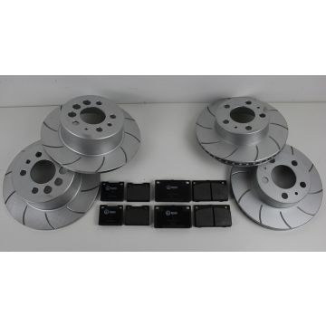 Bremseskive/bremsekloss sats sport 240/260 girling vent.