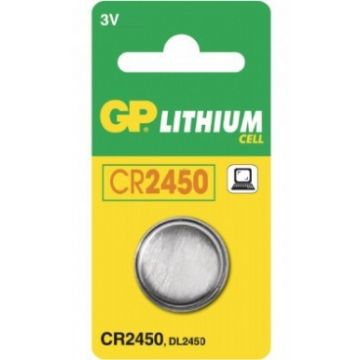 BATTERI CR2450 LITHIUM CELL STR Ø24,4X5,0 MM 3VOLT