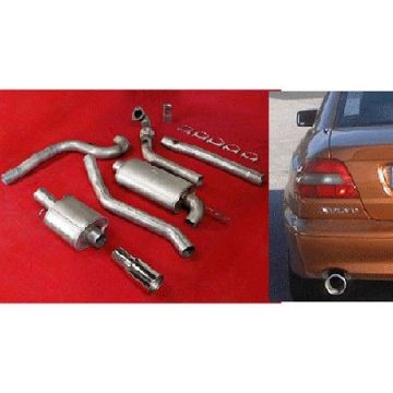 EKSOSANLEGG 3"JT UTEN KAT VOLVO C70 97-04 MED FLENS