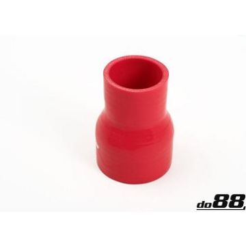 SILIKONSLANGE RØD REDUSERING 2,25-3" (57-76MM)