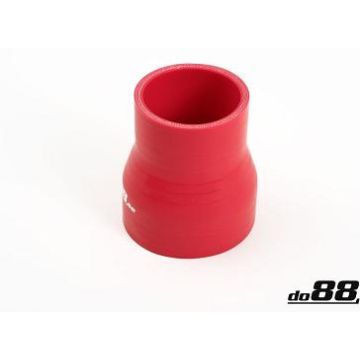 SILIKONSLANGE RØD REDUSERING 2,5-3" (63-76MM)