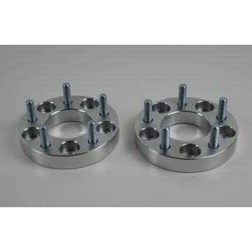 Spacersats til 2 Hjul 25mm. 114,3/ 4,5" boltsirkel, par