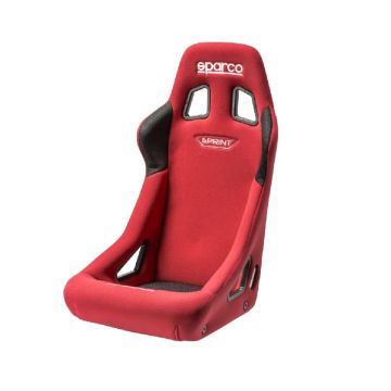 Stol Sparco sprint Large rød FIA