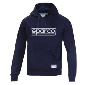 Hettegenser/Hoodie Sparco "Frame" mørk blå XL