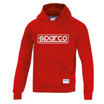 Hettegenser/Hoodie Sparco "Frame" rød S