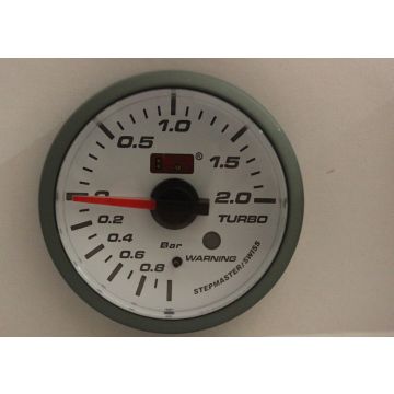 INSTRUMENT AUTOGAUGE TURBO-TRYKK 52MM 2 BAR