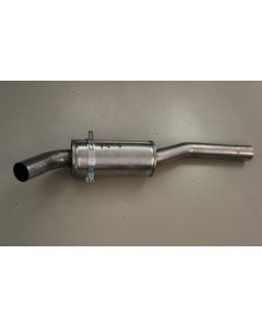 Eksos midtre lyddemper fra JT superflow anlegg 700/900 3"