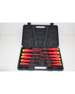 Skrutrekkersett for elektrikere (isolerte) 11stk i kasse
