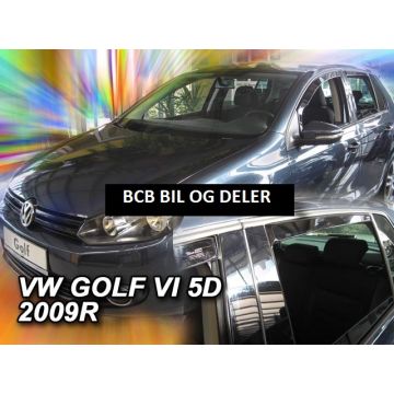 VINDAVVISERE VW GOLF VI 5D 2008>> SETT FOR 4 DØRER