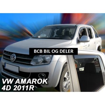VINDAVVISERE VW AMAROK 4DØRS 2011>>  SETT FOR 4 DØRER