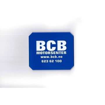 Isskrape BCB blå plast