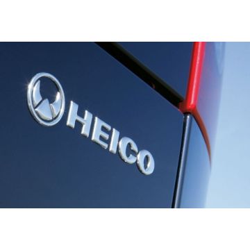 Heico emblem til bakklokk/luke i crom