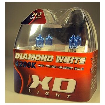 LYSPÆRE X-D LIGHT H3 DIAMOND WHITE  4200K - 55W